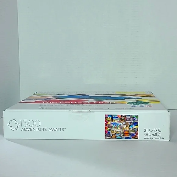 Buffalo Adventure Awaits 1500 pieces 31.5"x23.5" puzzle #02400 *Complete* - Picture 2 of 3